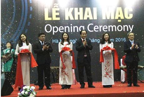 Khai mạc Triển lãm quốc tế Vietnam ICT Comm 2016