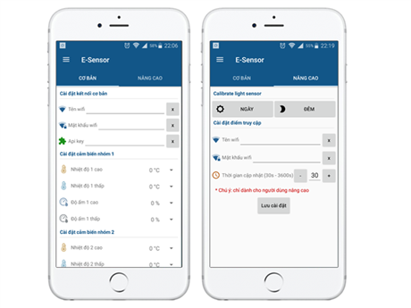 Giải pháp cảm biến không dây E-sensor trong sản xuất nông nghiệp