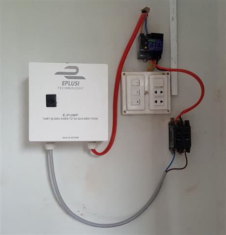 Thiết bị điều khiển tưới từ xa qua điện thoại