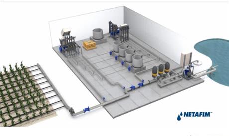 Rửa mặn cho cây trồng nhờ hệ thống tưới nhỏ giọt hiện đại từ Israel