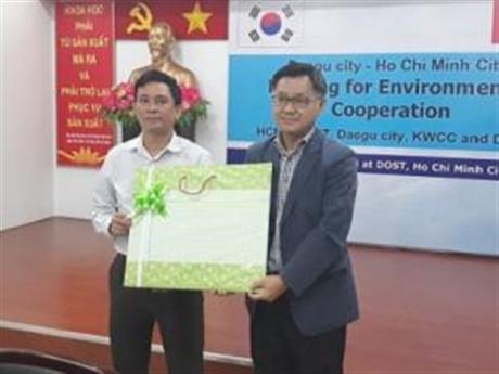 Kết nối doanh nghiệp TP.HCM và TP Daegu trong lĩnh vực môi trường