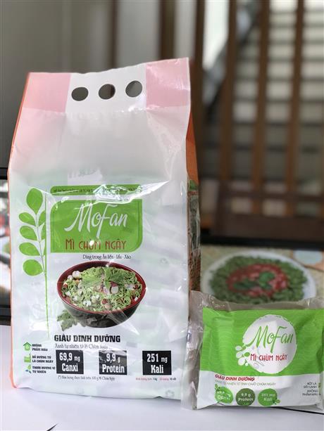 Mì Chùm Ngây MoFan: nông sản chế biến theo hướng nông nghiệp ứng dụng