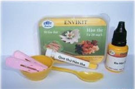 Envikit kiểm tra nhanh các chất độc hại trong thực phẩm