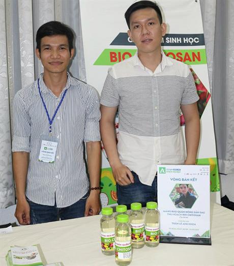 Lớp “màng bọc” kỳ diệu của sinh viên giúp bảo quản nông sản lên đến 20 ngày