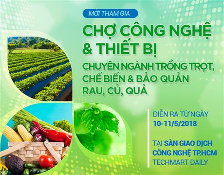 Trồng trọt, chế biến và bảo quản rau, củ, quả thời 4.0: Nhất công nghệ, nhì giao thương
