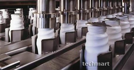 Máy rót chai kiểu thẳng