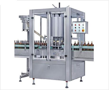 Dây chuyền đóng nắp chai siro tự động