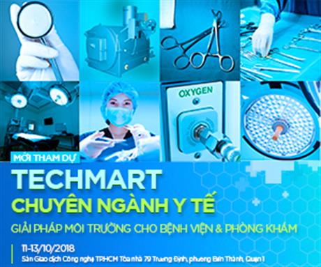 Mời đăng ký tham dự Techmart Y tế - Giải pháp môi trường cho bệnh viện và phòng khám