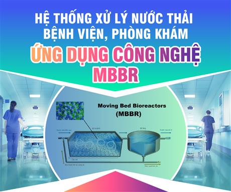 Hệ thống xử lý nước thải bệnh viện, phòng khám ứng dụng công nghệ MBBR