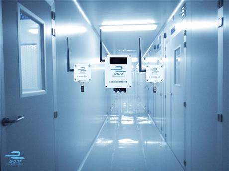 Giám sát nhiệt độ, độ ẩm kho lạnh trên smartphone bằng E-Sensor IoT