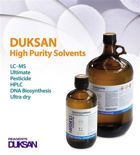 Dung môi sắc ký Duksan Acetonitrile HPLC 4ℓ và Methanol HPLC 4ℓ