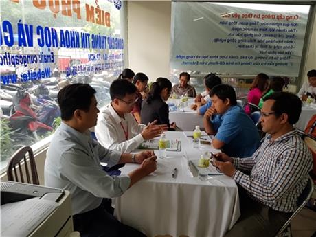 Khảo sát nhu cầu, hỗ trợ đổi mới công nghệ tại Techmart chuyên ngành