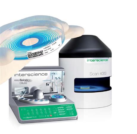 Scan 4000: Máy đếm khuẩn lạc và đo vòng vô khuẩn tự động