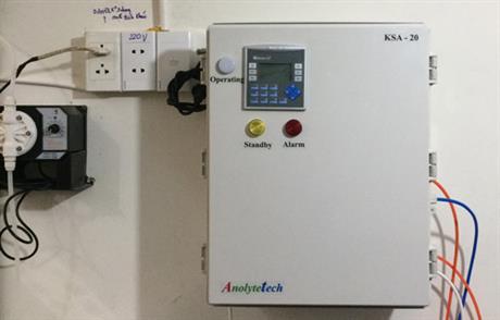 Techmart Công nghệ sinh học 2020: Thiết bị tạo dung dịch diệt khuẩn trong chế biến thực phẩm KKA-20