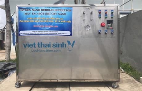 Techmart Công nghệ sinh học 2020: Máy tạo bọt khí nano VTS-NBC