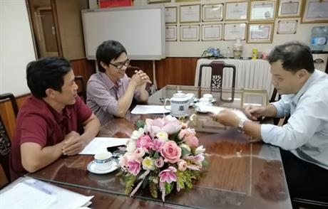 CESTI kết nối chuyển giao thiết bị và quy trình sản xuất bột ca cao cho doanh nghiệp ở Đắk Nông