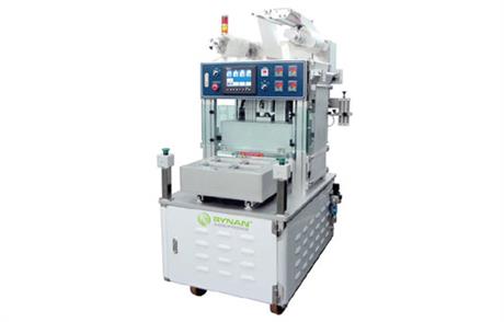 Máy đóng gói khay bán tự động