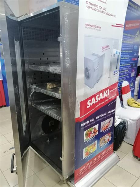 SASAKI - Máy sấy lạnh thông minh cho nhiều loại nông, thủy hải sản