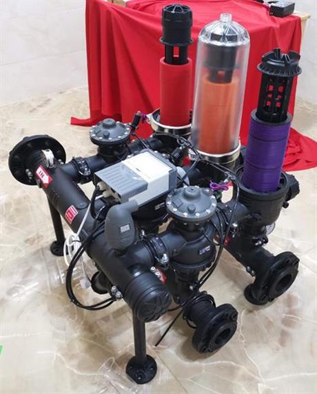 Ứng dụng công nghệ lọc đĩa để lọc cặn cho hồ chứa nước ở chung cư, hộ gia đình