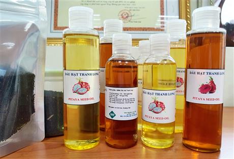 Techmart Công nghệ sinh học 2021: Công nghệ sản xuất dầu hạt thanh long