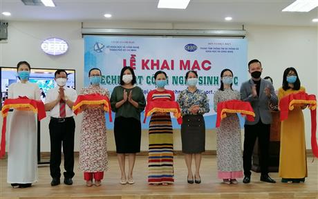 Khai mạc Chợ công nghệ và thiết bị chuyên ngành Công nghệ sinh học 2021