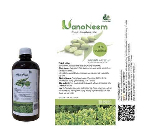 Techmart Công nghệ sinh học trực tuyến 2021: Công nghệ nano ứng dụng sản xuất thuốc trừ sâu nguồn gốc từ Neem (xoan Ấn Độ)