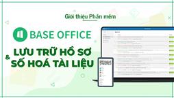 Ứng dụng quản lý Thông báo & Công văn nội bộ Base Office