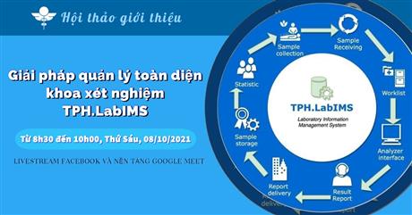 Mời tham dự hội thảo giới thiệu “Giải pháp quản lý toàn diện khoa xét nghiệm – TPH.LabIMS”