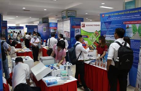 100 đơn vị tham dự Techmart Y tế và chăm sóc sức khỏe cộng đồng