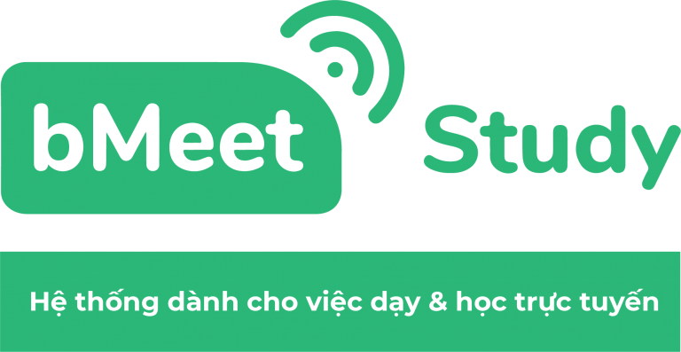 Phần mềm Dạy và học trực tuyến bMeet Study