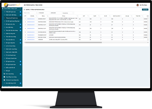Phần mềm quản lý mua hàng
