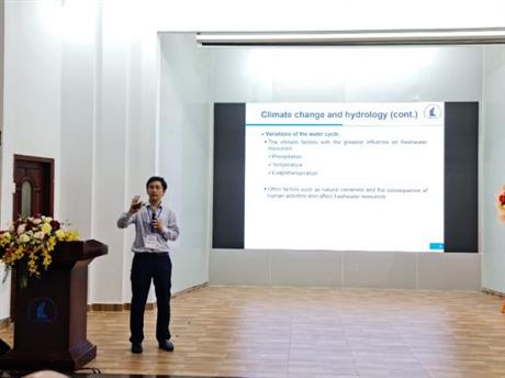 Khoa học công nghệ vật liệu, môi trường nước thay đổi trong bối cảnh biến đối khí hậu