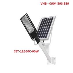 Đèn LED pha tĩnh điện năng lượng mặt trời solar light CET-12660C-60W