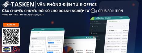 Mời tham dự hội thảo “Giải pháp văn phòng điện tử E-Office Tasken 4.0”