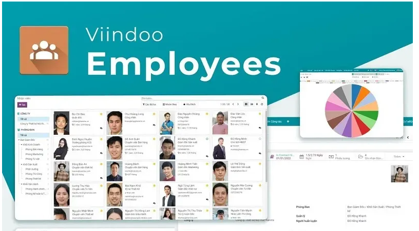Phần mềm quản lý hồ sơ nhân sự Viindoo Employees