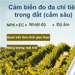 Cảm biến đo chỉ tiêu dinh dưỡng của đất