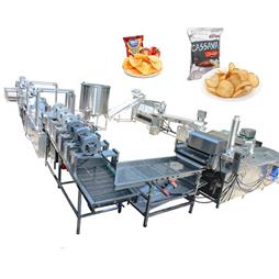 Dây chuyền sản xuất snack khoai tây, khoai lang