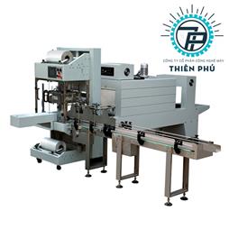 Máy co màng lốc chai tự động động không khay