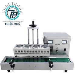 Máy dán màng seal băng tải cảm ứng