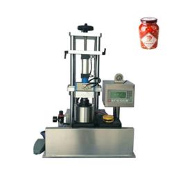 Máy đóng nắp chân không bán tự động