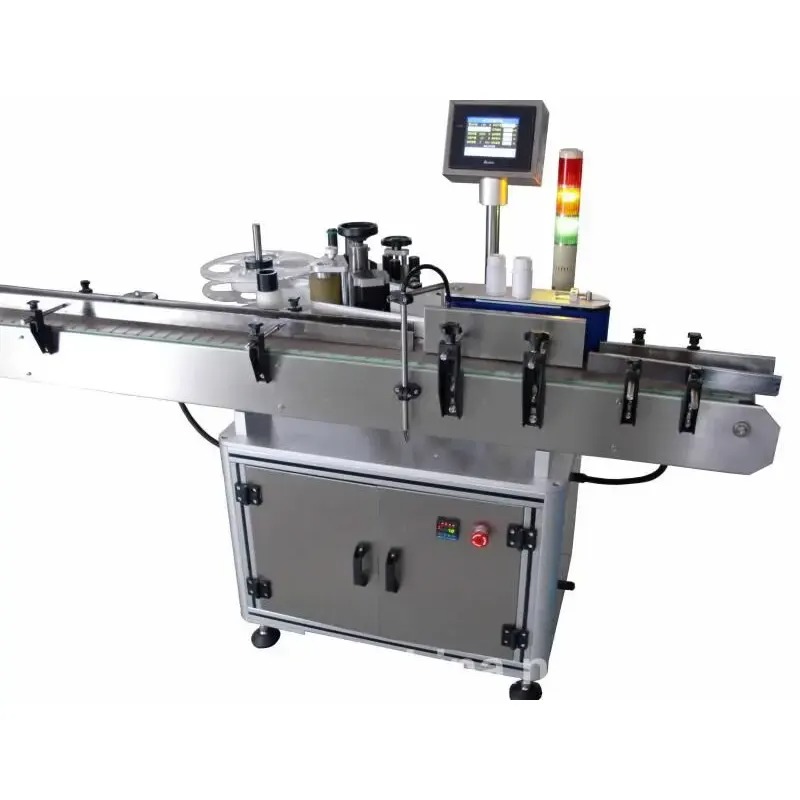 Máy dán nhẫn chai tròn tự động