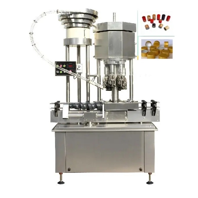 Máy siết nắp chai tự động