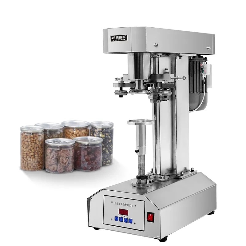Máy viền ren nắp nhôm chai thuỷ tinh