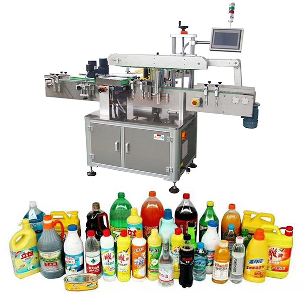 MÁY DÁN NHÃN DECAL CHAI VUÔNG 2 MẶT TỰ ĐỘNG
