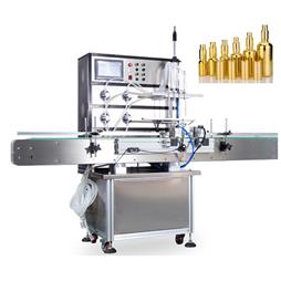 Máy chiết rót tinh dầu 4 vòi bơm từ