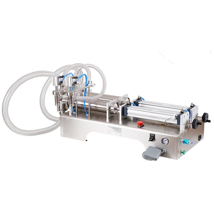 Máy chiết rót khí nén 2 vòi cấp trực tiếp