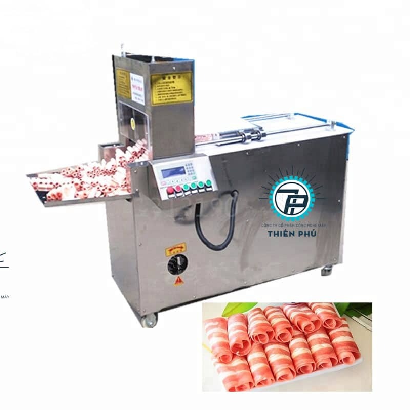 Máy thái thịt đông lạnh tự động 180-240 lát/phút