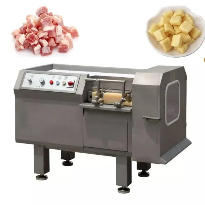 Máy thái thịt hạt lựu lưu động