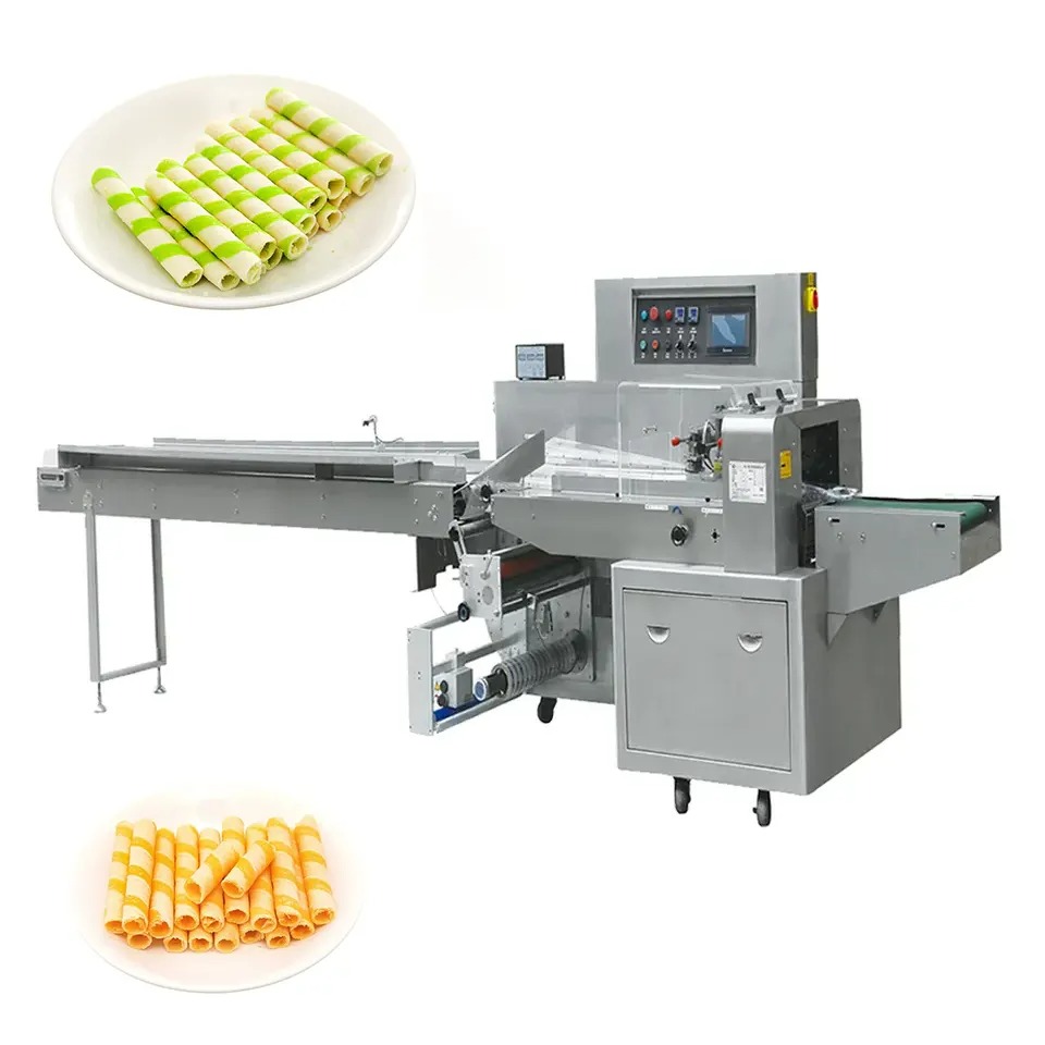 Máy đóng gói bánh ống xốp