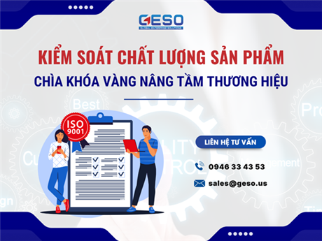 Giải pháp kiểm soát chất lượng trong quản lý sản xuất Smart Factory